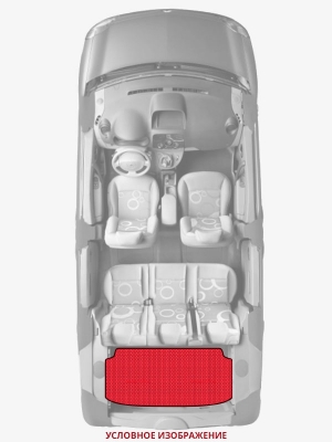ЭВА коврики «Queen Lux» багажник для Chery A13